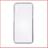 Чехол-накладка для Samsung Galaxy A50 (силикон) SM-A505 прозрачный с защитой камеры