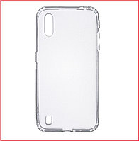 Чехол-накладка для Samsung Galaxy A01 (силикон) SM-A015 прозрачный усиленный