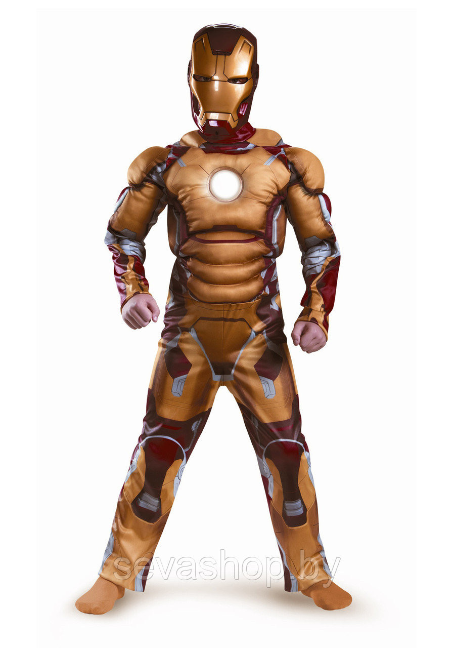 Костюм карнавальный детский Железный человек Iron Man - фото 2 - id-p111169903
