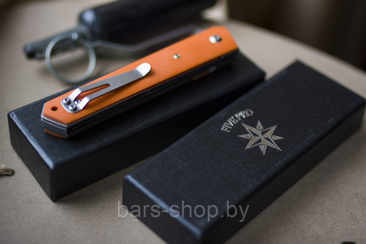 Складной нож Five Pro, orange - фото 3 - id-p138956759