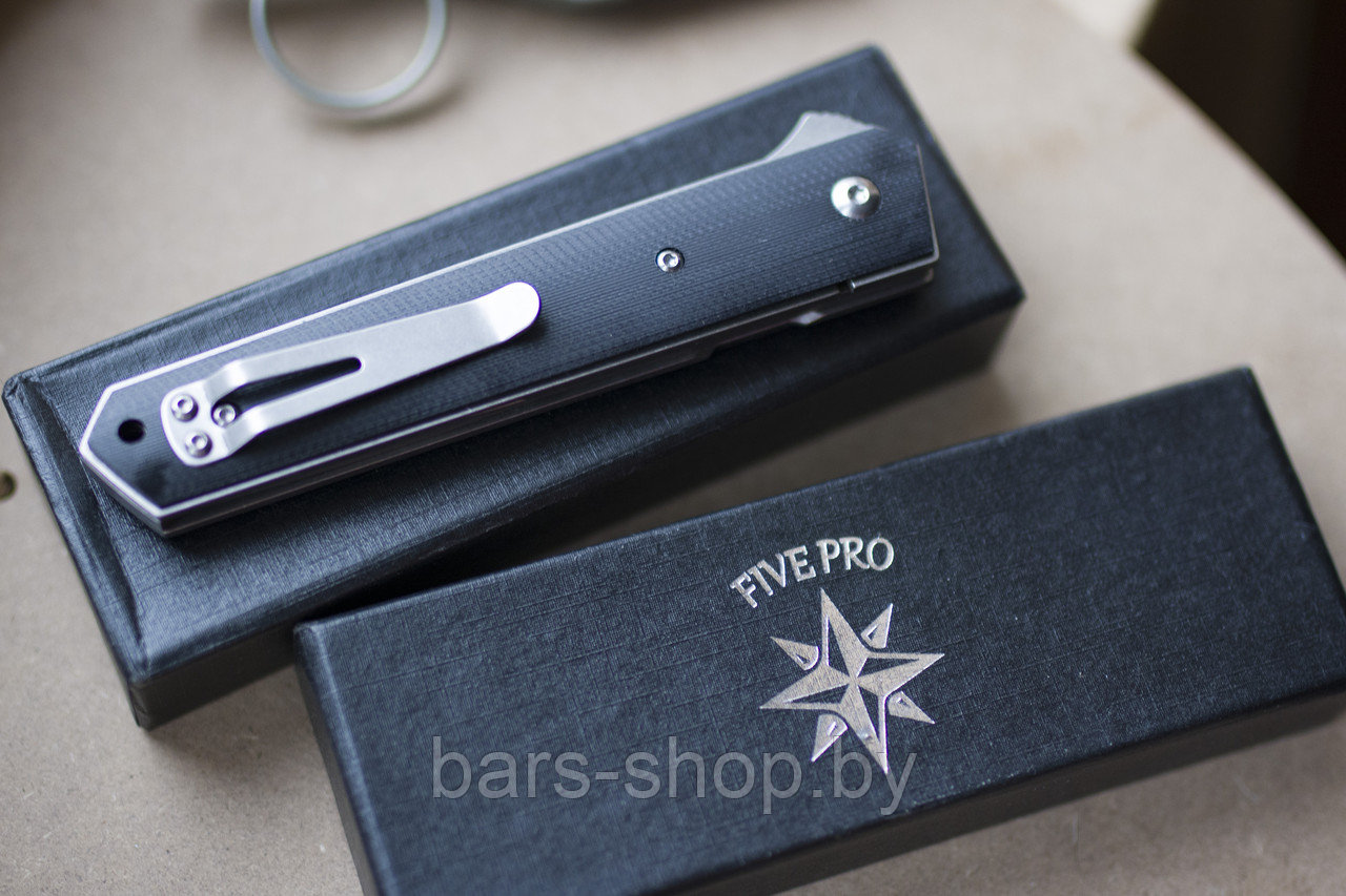 Складной нож Five Pro, black - фото 4 - id-p138956799