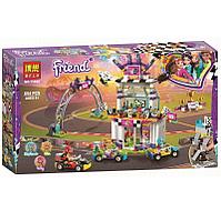 11040 Конструктор Lari Friends "Большая гонка", (Аналог LEGO Friends 41352), 654 детали