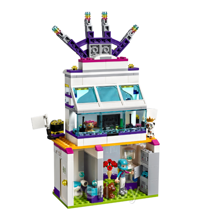 11040 Конструктор Lari Friends "Большая гонка", (Аналог LEGO Friends 41352), 654 детали - фото 3 - id-p138957784