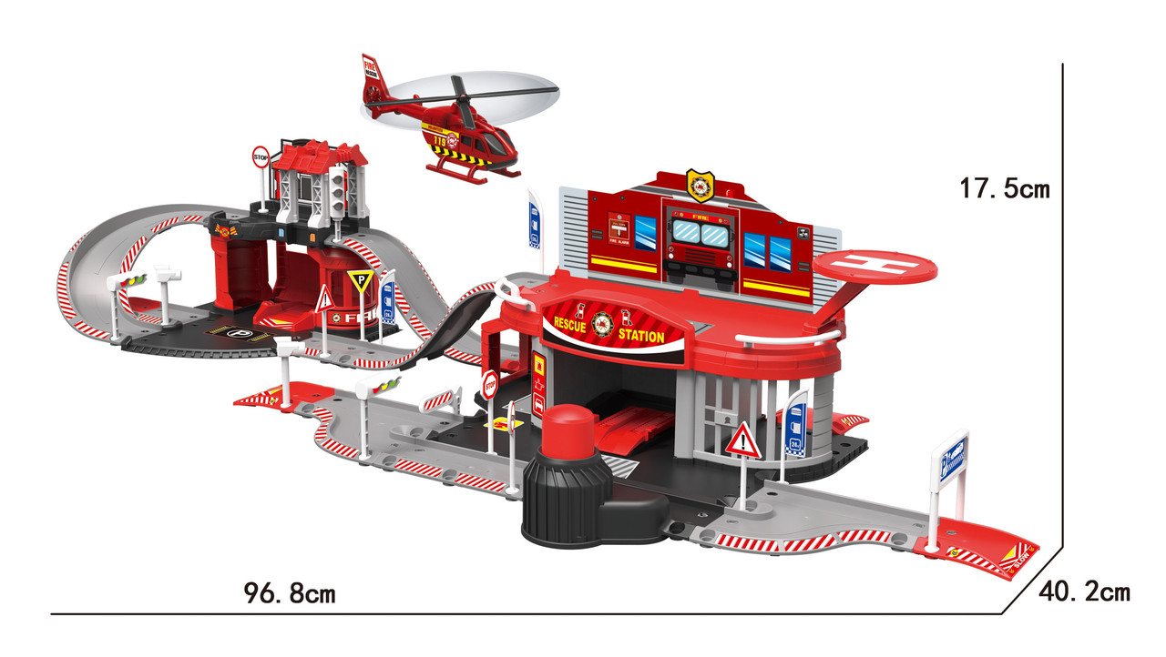 Игровой набор паркинг "Пожарная станция" арт. 660-А201