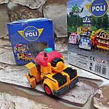 Трансформер игрушка Silverlit Robocar Poli Баки желтый/синий, фото 7