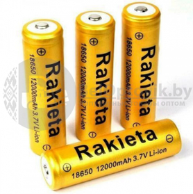 Аккумулятор Rakieta 18650 3.7 V 12000 mAh Li-ion  Old black 1шт