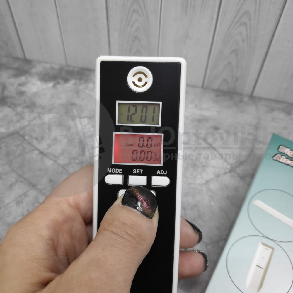 Надёжный алкотестер- электронные часы с функциями будильника, термометра , таймера Digital Breath Alcohol - фото 7 - id-p138963621