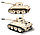 100101 Конструктор "Немецкий танк Leopard VK 1602", 458 деталей, аналог LEGO (Лего), фото 3