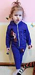 Детский спортивный костюм для девочки, Минни фиолетовый 80, фото 5