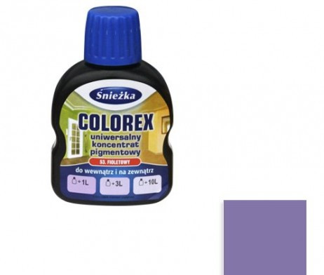 Краситель Sniezka Colorex № 53 фиолетовый, 0.1 л. - фото 1 - id-p10658933