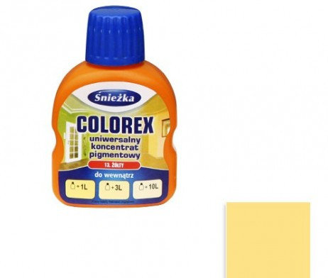 Краситель Sniezka Colorex № 13 желтый, 0.1 л., фото 2