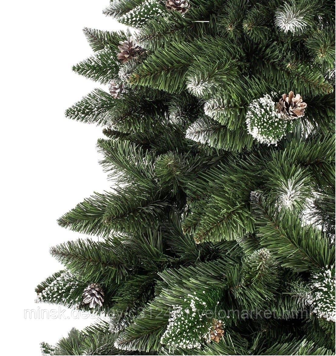 Искусственная елка(ель)3 м GreenTerra Сосна Хрустальная, серебро - фото 2 - id-p138974402