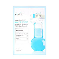 Увлажняющая маска для лица c гиалуроновой кислотой и алоэ (SOLEAF), 25мл / Skin Solution Hydrating Mask Sheet