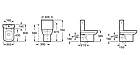 УНИТАЗ ROCA DAMA SENSO COMPACTO 35.5X60, ГОРИЗОНТ ВЫПУСК, 342519000, фото 2