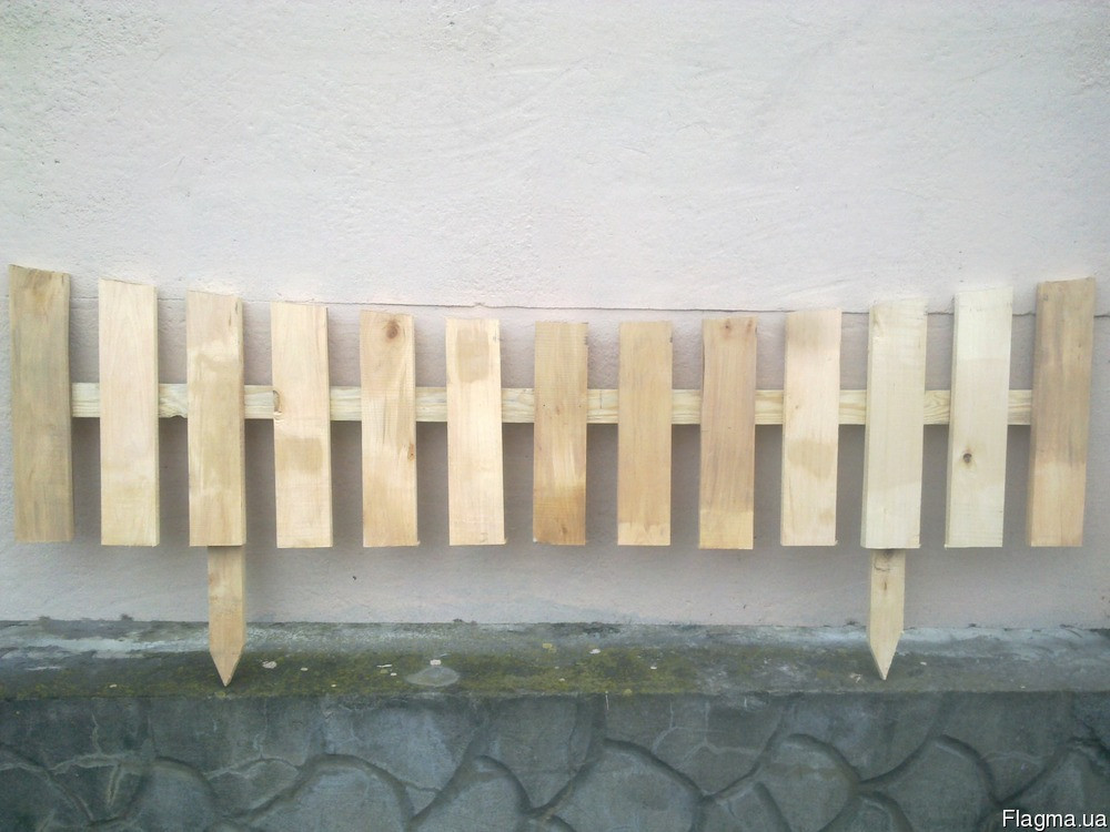 Забор деревянный декоративный - фото 1 - id-p10669096