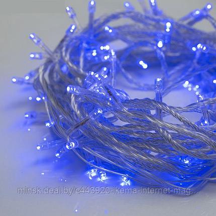Гирлянда электрическая c контроллером (светодиод синий) 100 лампочек, 6 м. (Артикул:BH6003), фото 2