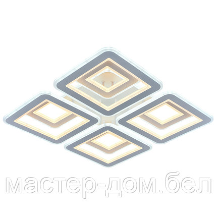 Светодиодная люстра 8009/4+4 WHT D, фото 2