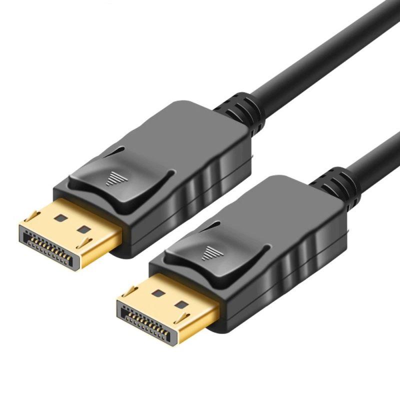 Кабель DisplayPort - DisplayPort, UltraHD 4K, папа-папа, 1,8 метра, черный 555151