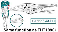 Зажим слесарный утконос 225 мм TOTAL THT19902