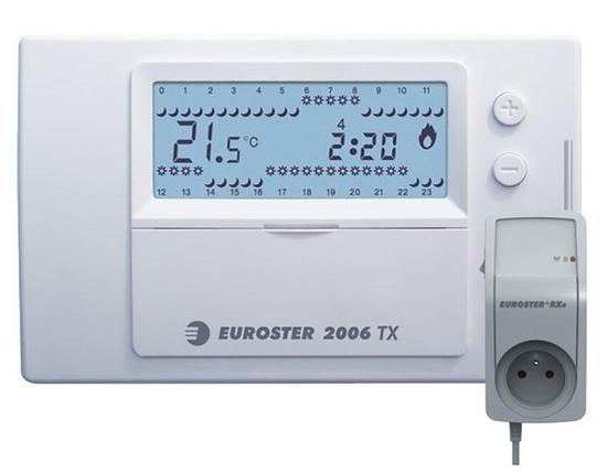 Термостат недельный EUROSTER 2006 TXRX беспроводной, фото 2