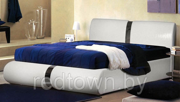 Кровать Милана 140см, с мягким изголовьем - фото 2 - id-p10693036