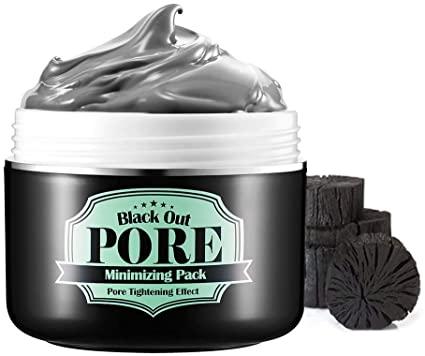 Маска для лица очищающая (SECRET KEY), 100г / BLACK OUT PORE MINIMIZING PACK