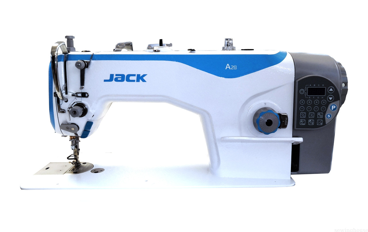 Промышленная швейная машина-автомат JACK A2-CHZ-M одноигольная стачивающая - фото 1 - id-p139112587