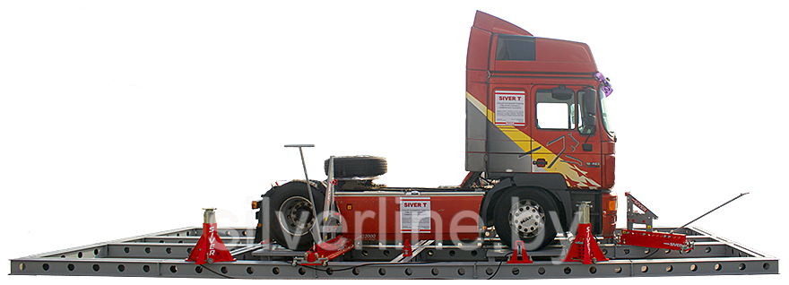 Стапель для правки рам грузовых а/м и полуприцепов SIVER T, фото 1