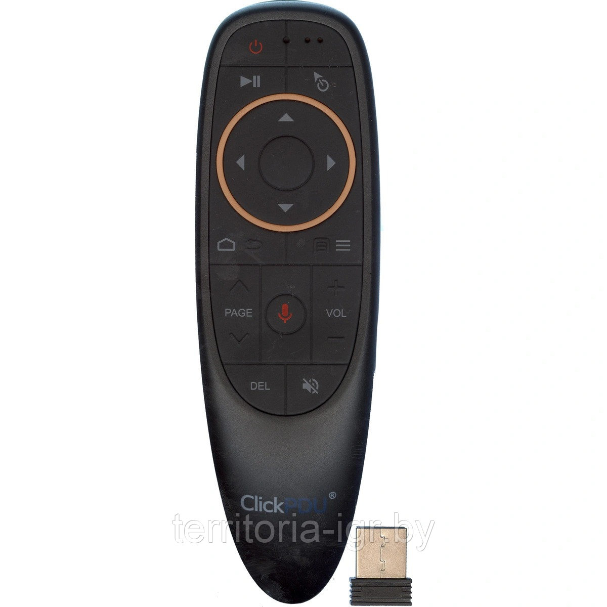 Аэромышь Пульт д/у с гироскопом Air remote mouse G10S Smart TV box/Android TV/ПК ClickPDU Huayu - фото 2 - id-p139149379