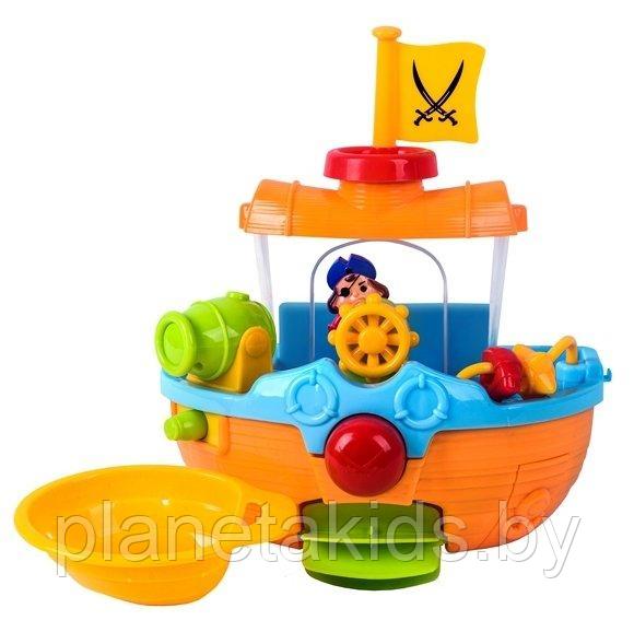 Игрушка для купания "Пиратский корабль", арт. ZYC-0298