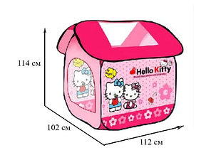 Детская игровая палатка-домик Хелоу Китти (Hello Kitty), фото 2