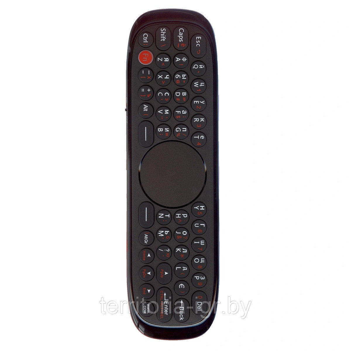 Пульт ду с гироскопом и клавиатурой (с тачпадом) L Air Mouse W2 ClickPDU Huayu - фото 5 - id-p139151734