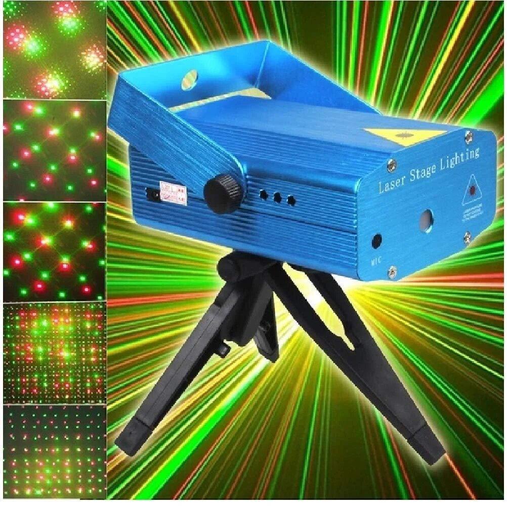 Лазерный проектор Mini Laser Stage Lighting - фото 1 - id-p137684649