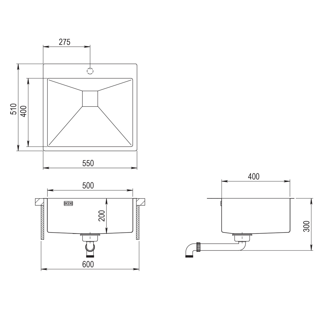 Мойка AquaSanita Steel AIR 100 N - фото 2 - id-p139151747