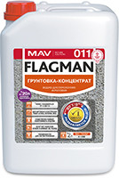 Грунтовка ВД-АК-011 бесцветная FLAGMAN 11 концентрат 2,0 л (2,0 кг)