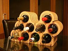 Коробка для бутылок с вином "Соты"