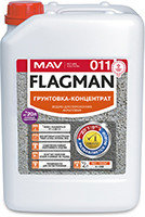 Грунтовка ВД-АК-011 бесцветная FLAGMAN 11 концентрат 1,0 л (1,0 кг), фото 2