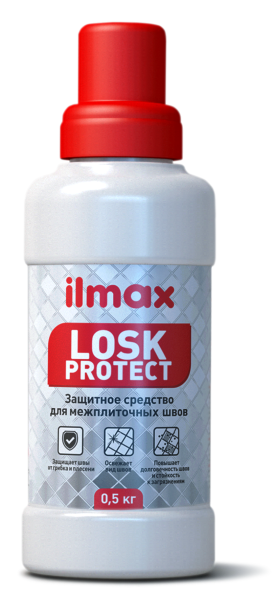 Ilmax losk protect  (0,5кг) защитное средство для межплиточных швов