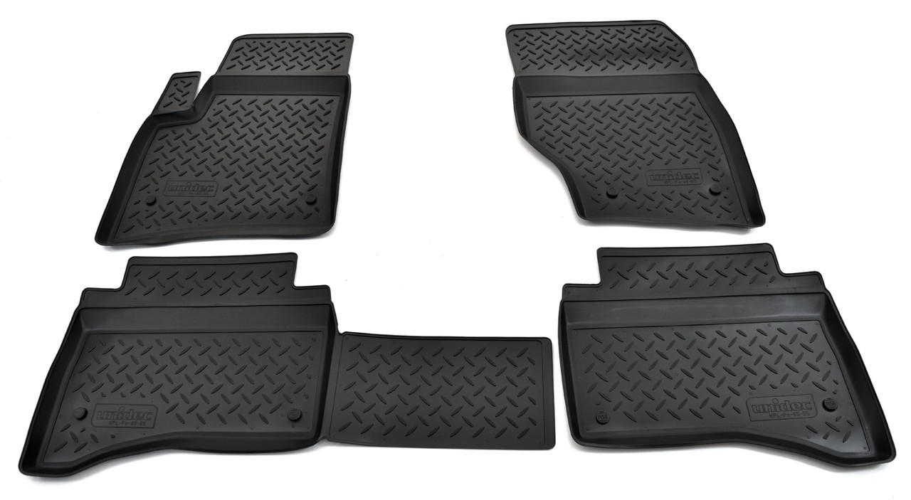 VOLKSWAGEN Touareg 2002-2010 Коврики в салон Norplast (цвет черный) NPL-Po-95-55