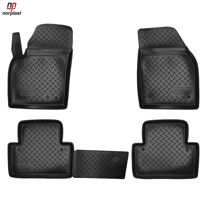 VOLVO C30 2006-2013 Коврики в салон Norplast (цвет черный) NPL-Po-96-30