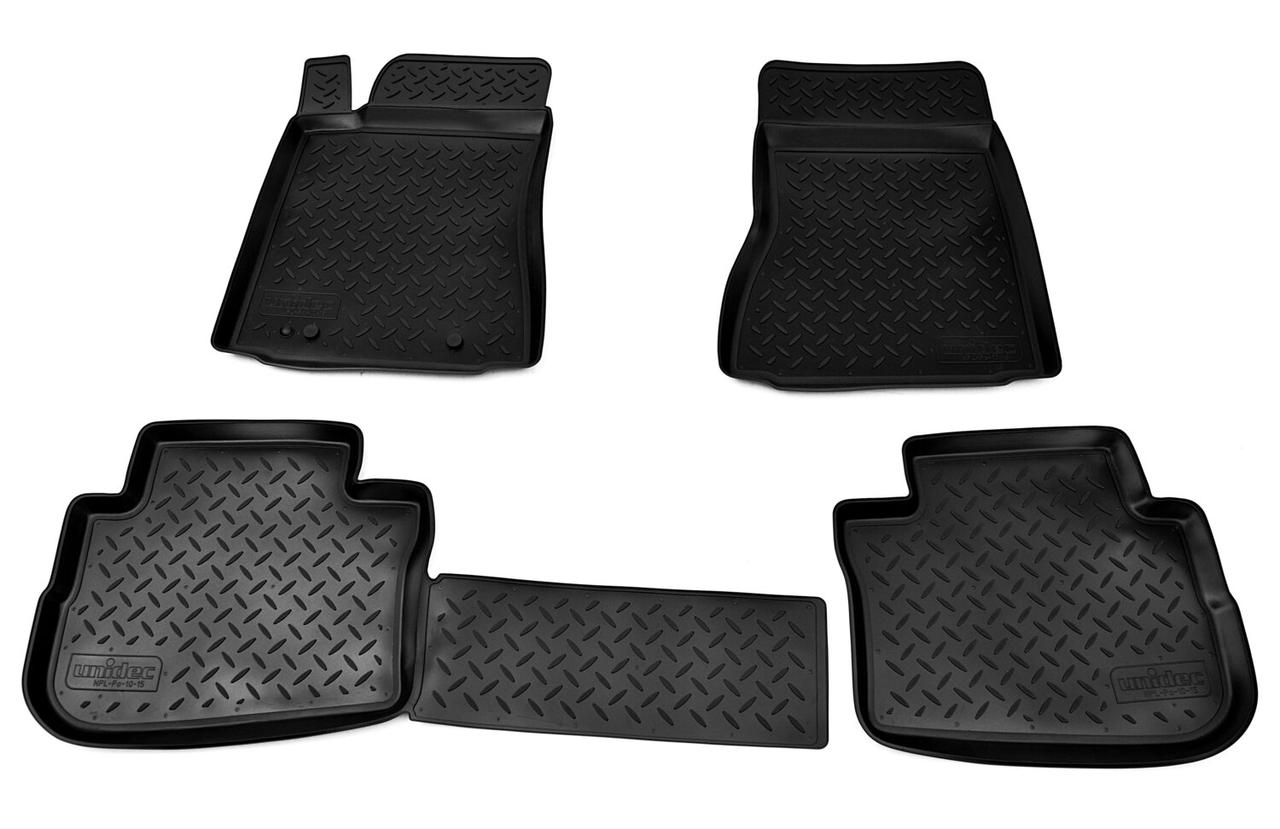 CADILLAC CTS 2007-2014 Коврики в салон Norplast (цвет черный) NPL-Po-10-15