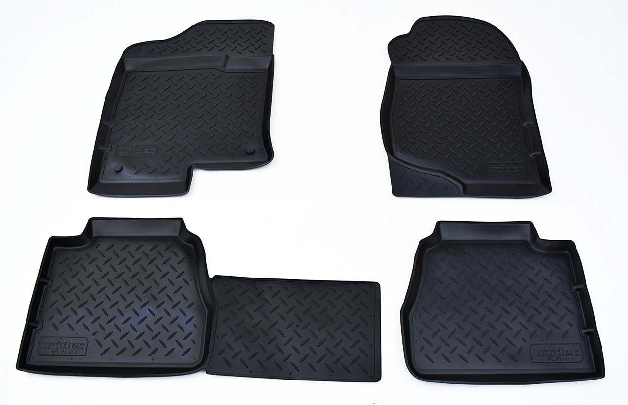 CHEVROLET Tahoe 2006-2014 Коврики в салон Norplast (цвет черный) NPL-Po-10-31