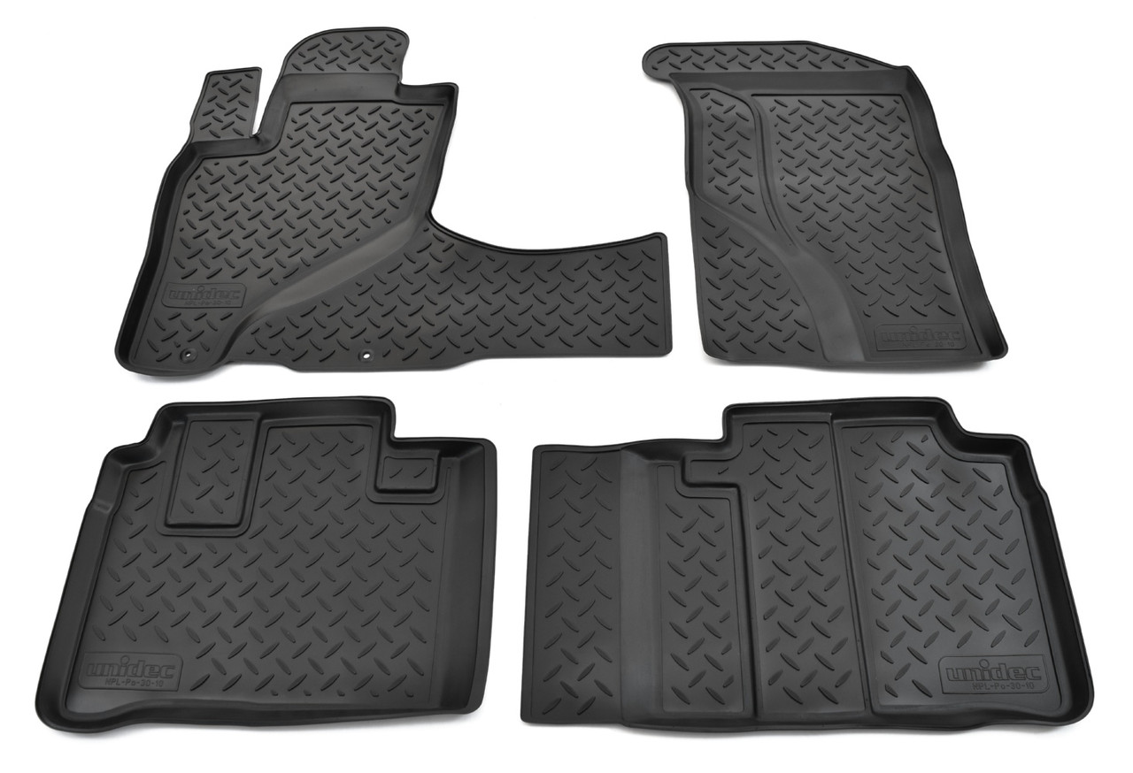 HONDA CR-V II 2001-2006 Коврики в салон Norplast (цвет черный) NPL-Po-30-10