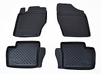 CITROEN C4 2004-2010 Коврики в салон Norplast (цвет черный) NPL-Po-14-14