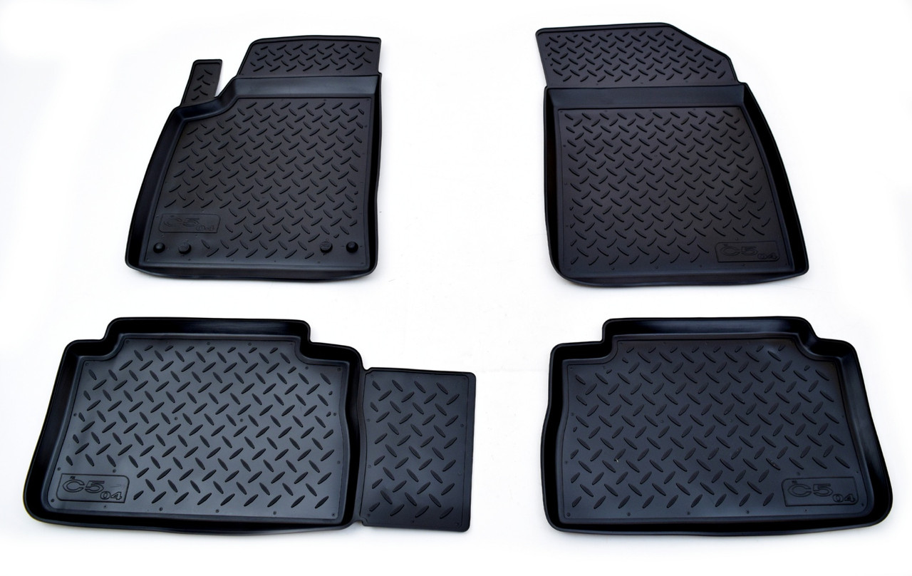 CITROEN C5 2001-2008 Коврики в салон Norplast (цвет черный) NPL-Po-14-16