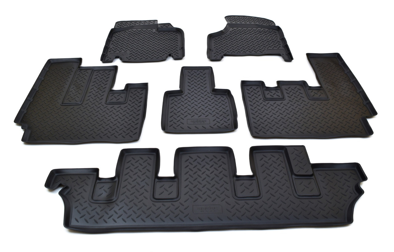 DODGE Caravan 2000-2007 Коврики в салон Norplast (цвет черный) NPL-Po-20-35
