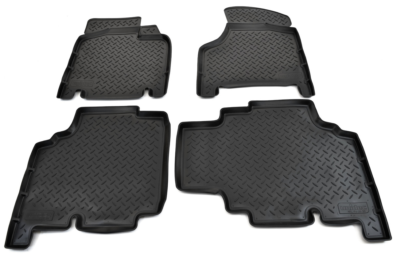 DODGE Caravan 2000-2007 Коврики в салон Norplast (цвет черный) NPL-Po-20-99
