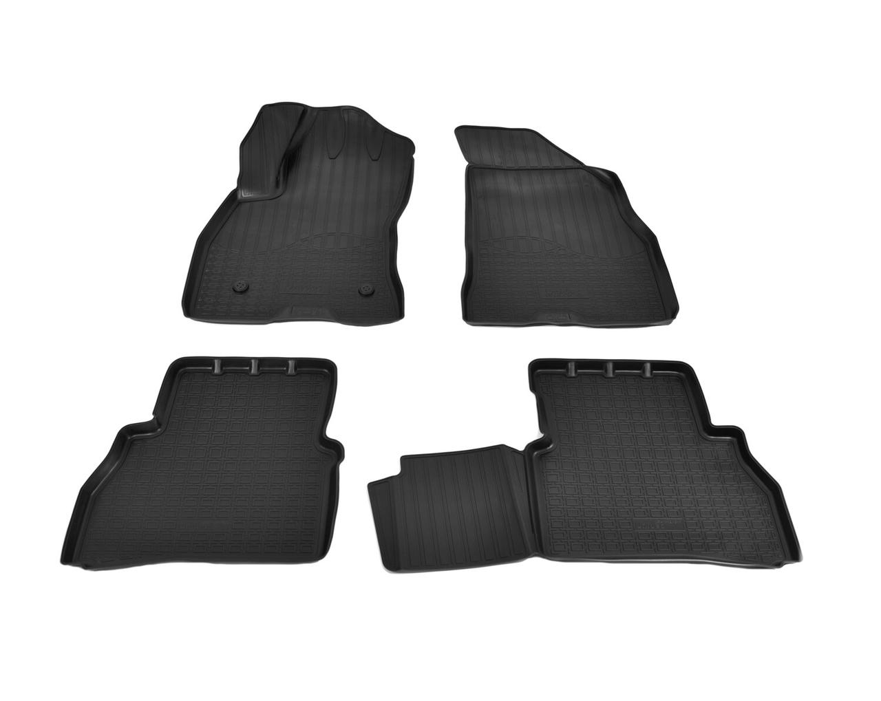 FIAT Doblo 2015- Коврики в салон Norplast (цвет черный) NPA11-C21-205