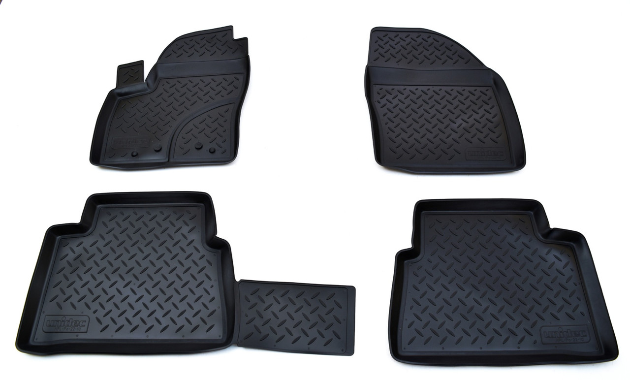FORD C-Max 2003-2010 Коврики в салон Norplast (цвет черный) NPL-Po-22-10