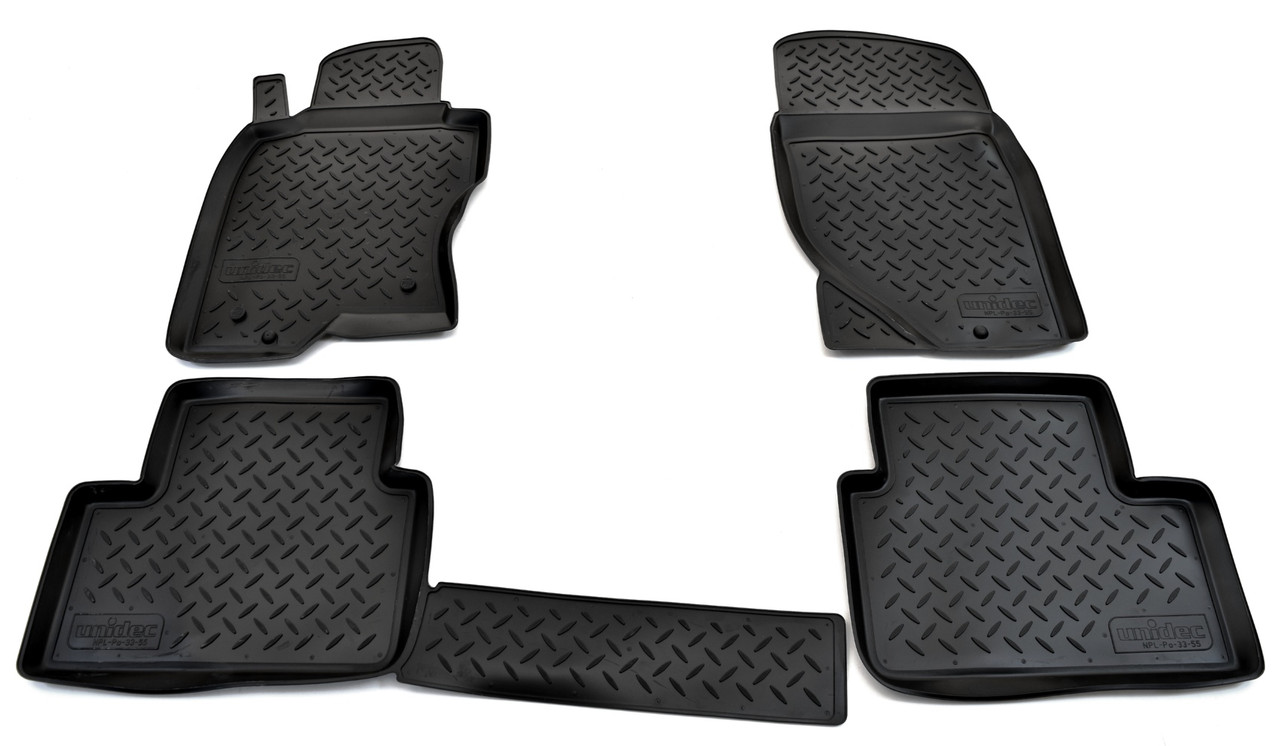 INFINITI G 2007-2013 Коврики в салон Norplast (цвет черный) NPL-Po-33-55